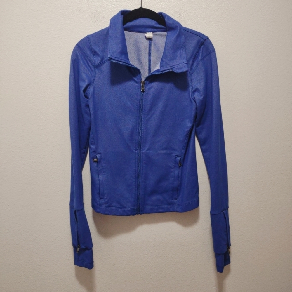 Under Armour Blue Long Sleeve All Season Gear Full Zip Jacket XS